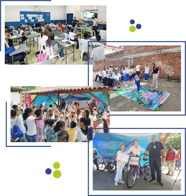Capacitación a niños y niña de colegios y concurso de pintura infantil Capacitación a niños y niña de colegios y concurso de pintura infantil