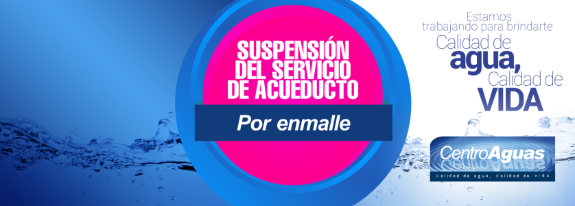 suspensión de acueducto por enmalle en el sector 21 Diseño de imagen de bajas presiones del servicio de acueducto