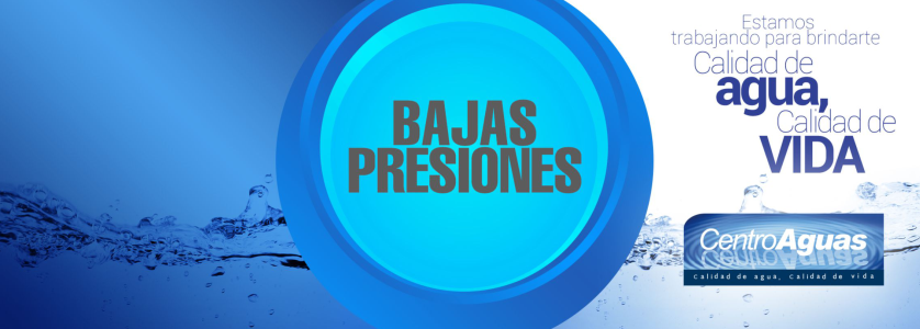 bajas presiones del servicio de acueducto desde el 1 hasta el sector 15 Diseño de imagen de bajas presiones del servicio de acueducto