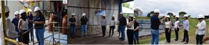 Imagen representativa de personas recorriendo la Planta de Tratamiento de Agua Residual