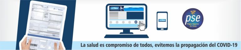 Imagen representativa que invita a utilizar los canales virtuales para el pago de la factura