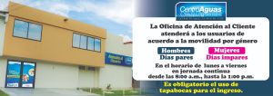 Imagen representativa de la atención en la oficina de atención al usuario por género