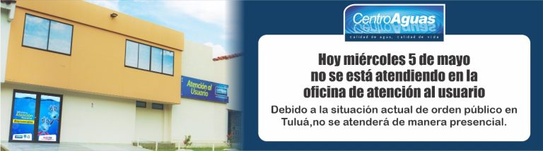 Imagen representativa informando a la comunidad que no se atenderá en la oficina de Atención al Usuario