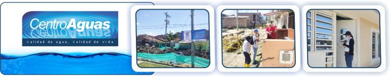 Diseño con tres fotografías de la obra a intervenir