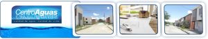 diseño con tres fachadas de urbanizaciones