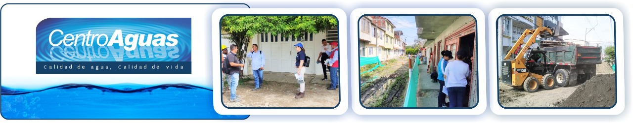 Obras El Paraíso y San Benito Diseño con tres fotos de las obras de El Paraíso y San Benito