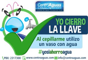 Yo cierro la llave al cepillarme