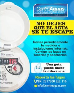 Una gota puede hacer la diferencia