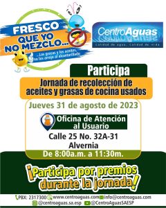 Jornada de recolección Oficina Atención al Usuario