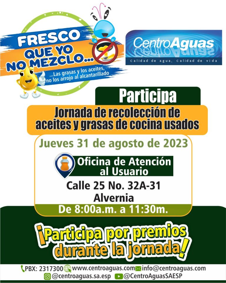 Jornada de recolección Oficina Atención al Usuario