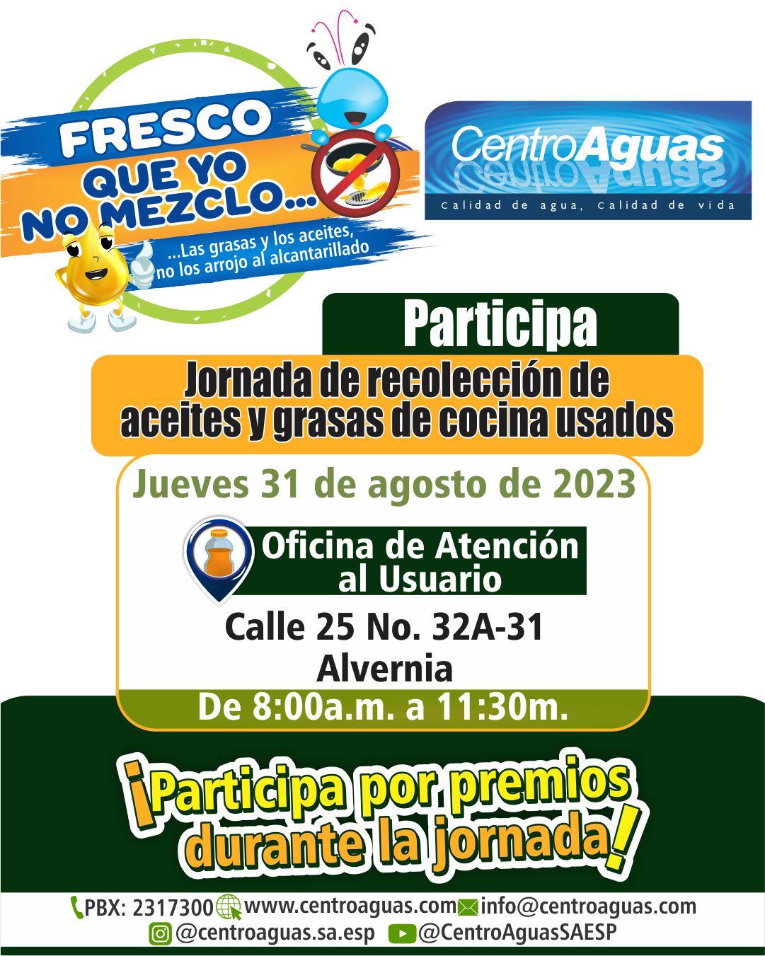 Jornada de recolección Oficina Atención al Usuario