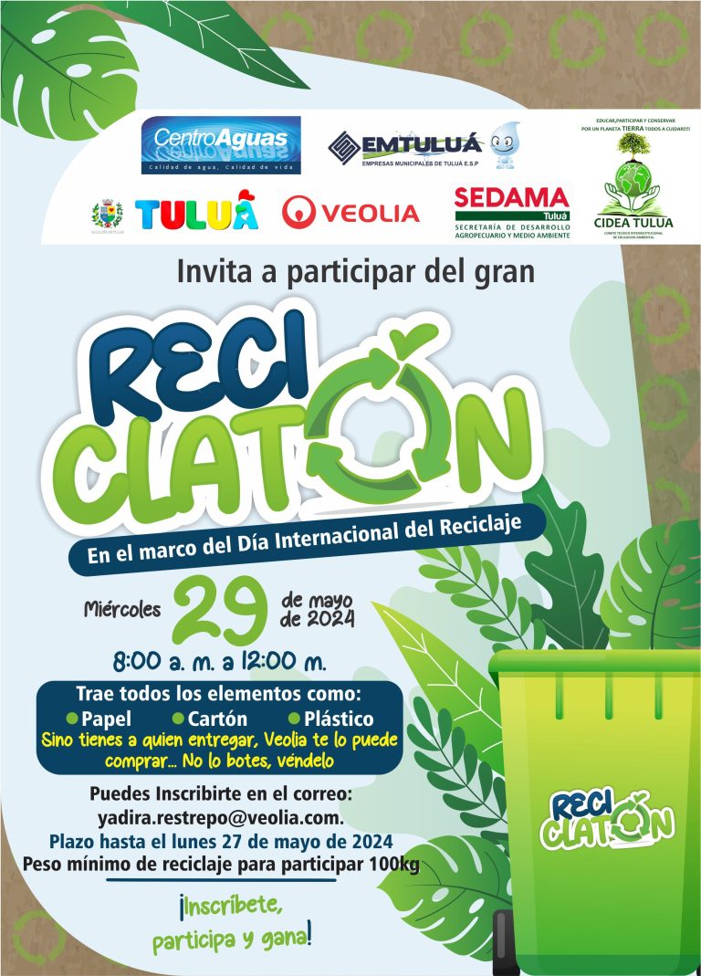imagen invitando a Participar del Gran Reciclatón