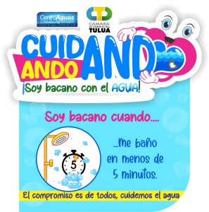Imagen invita a cuidar el agua