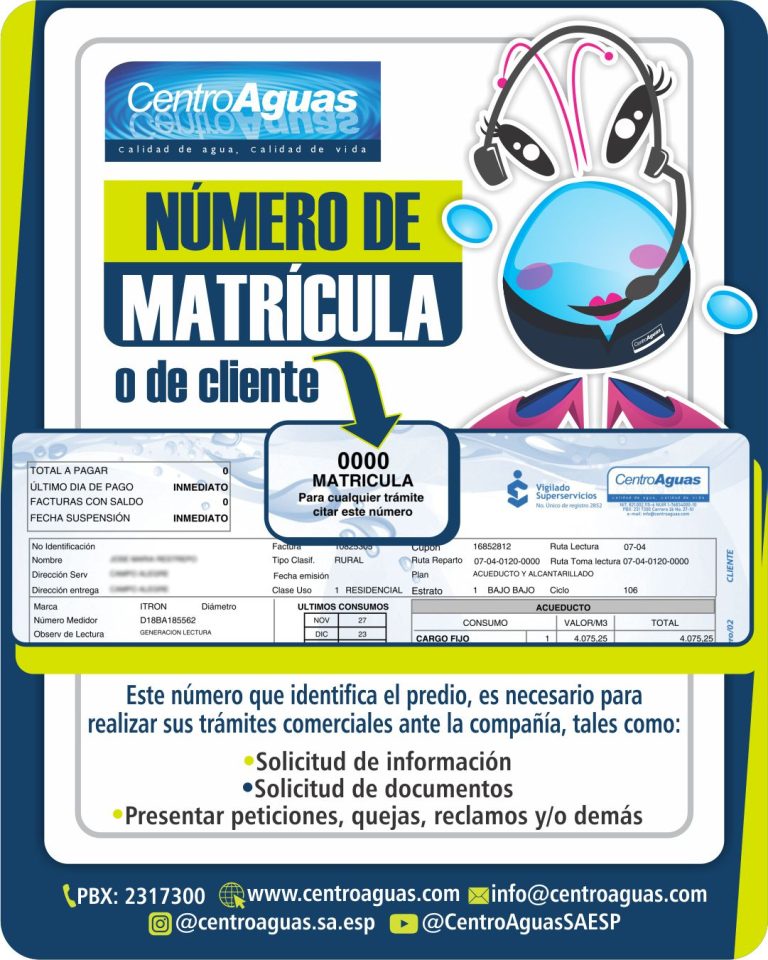 ¿Conoce su número de matrícula?