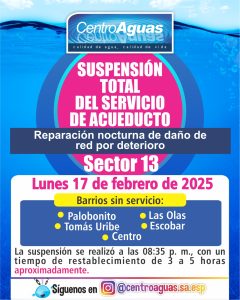 Diseño suspensión por reparación de daño
