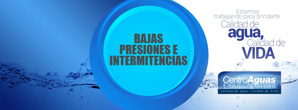 Bajas presiones e intermitencias del servicio en zona baja de Tuluá diseño de bajas presiones