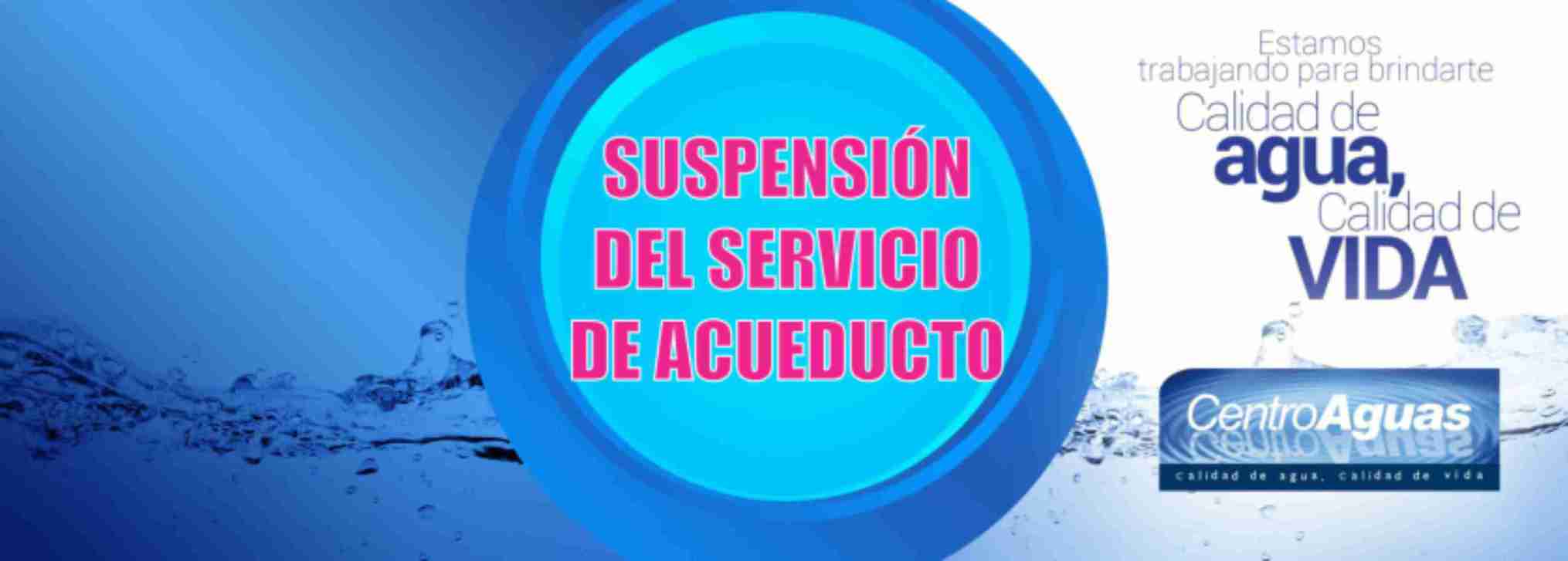 Boletín 011-26 Suspensión total del servicio de acueducto en el sector 5 Boletín 011-26 Suspensión total del servicio de acueducto en el sector 5