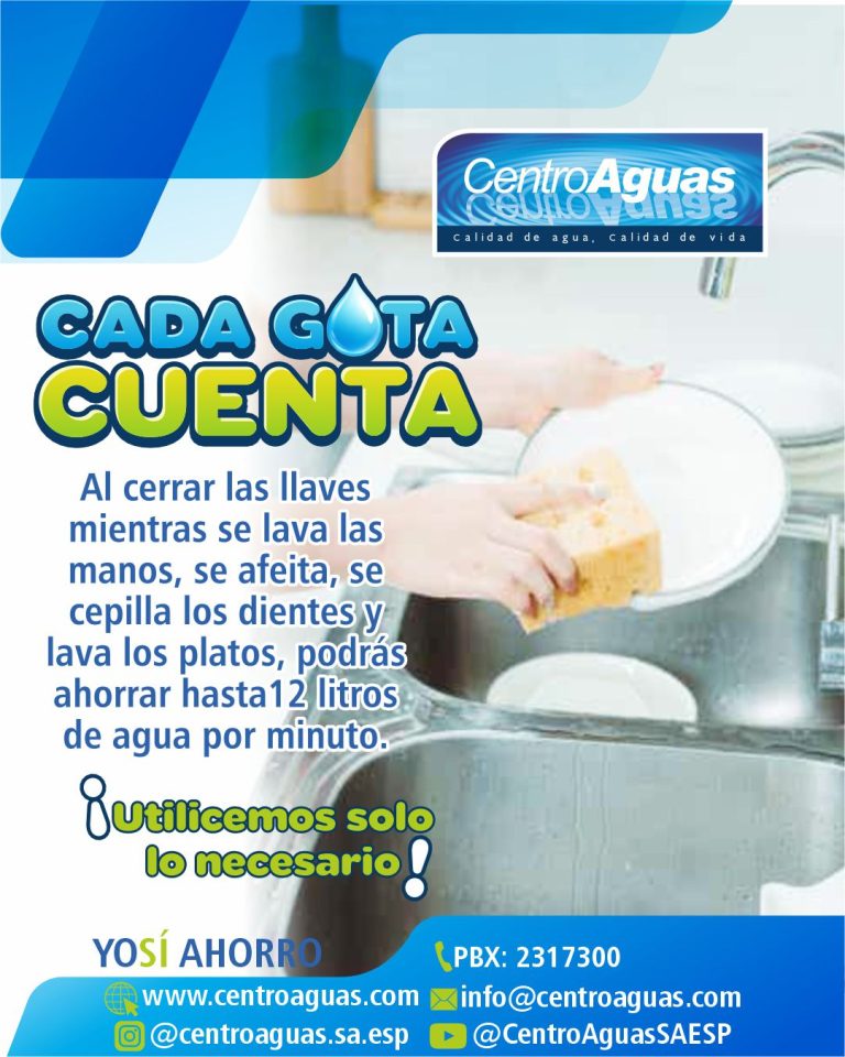 Cada gota cuenta