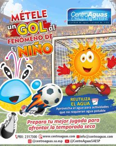 Métele un GOL al fenómeno de El Niño