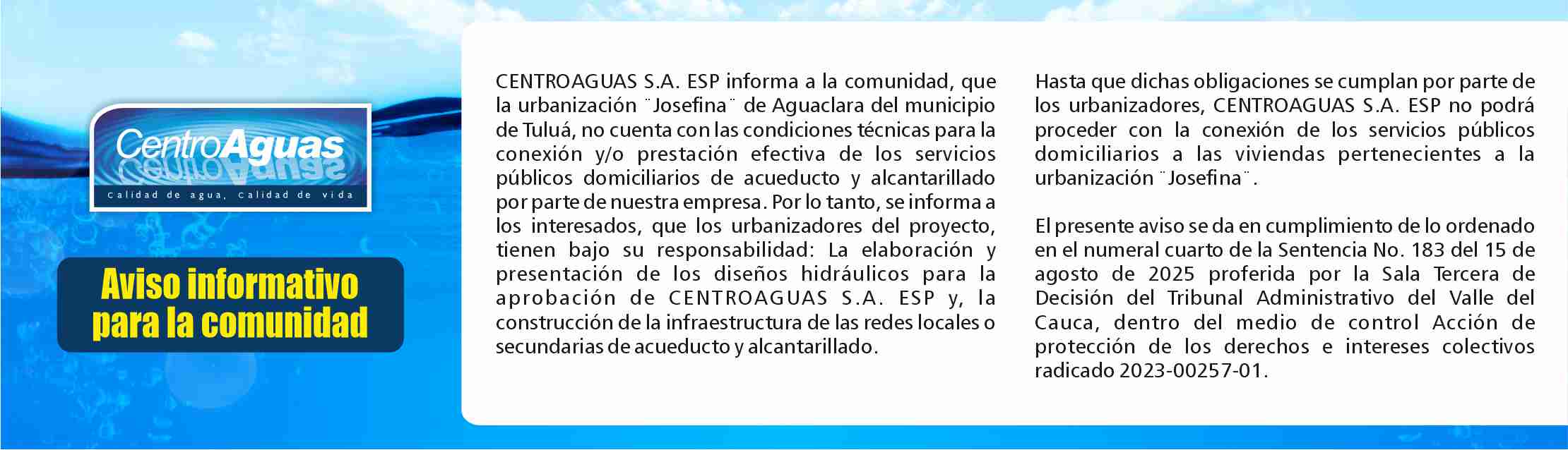 1AAA_Aviso_informativo_para_la_comunidad_urbanizacin_Josefina